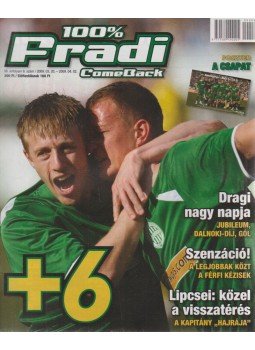 Privacsek András - 100% Fradi VII. évf. 6. szám, Budapest 2009 antikvár könyv