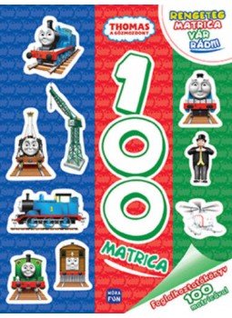 - Thomas, a gőzmozdony - Foglalkoztatókönyv 100 matricával - Thomas, a gőzmozdony - Foglalkoztatókönyv 100 matricával, Budapest 2018 antikvár könyv
