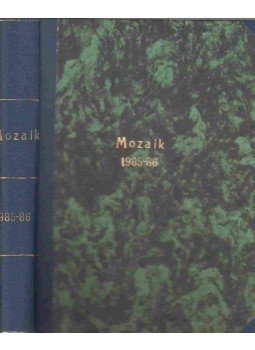  - Mozaik 1985 és 1986 hiányos évfolyamok egybekötve, Berlin 1985 antikvár könyv