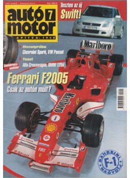 Szabó Róbert - Autó-Motor 2005. április 6. Szabó Róbert - Autó-Motor 2005. április 6., Budapest 2005 antikvár könyv