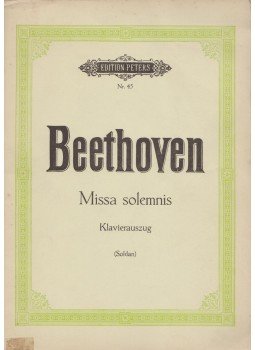 Beethoven, Ludwig von - Missa solemnis Beethoven, Ludwig von - Missa solemnis, 0 antikvár könyv