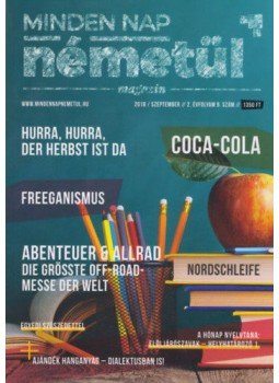 - Minden Nap Németül - 2018. szeptember - 2. évfolyam 9. szám - Minden Nap Németül - 2018. szeptember - 2. évfolyam 9. szám, null 2018 antikvár könyv