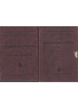  - Testnevelési utasítás I-II., Budapest 1926 antikvár könyv