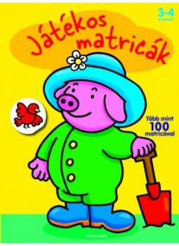  - Játékos matricák - Malac, null 2018 antikvár könyv
