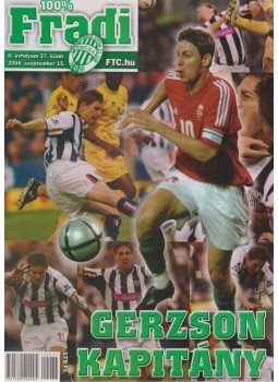 Mokány Lajos - 100% Fradi II. évf. 37. szám Mokány Lajos - 100% Fradi II. évf. 37. szám, Budapest 2004 antikvár könyv