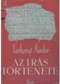 Várkonyi Nándor - Az írás története