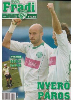 Mokány Lajos - 100% Fradi II. évf. 39. szám Mokány Lajos - 100% Fradi II. évf. 39. szám, Budapest 2004 antikvár könyv