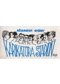 Rózsahegyi György - Karikatúra stadion (aláírt)