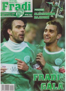 Mokány Lajos - 100% Fradi II. évf. 47. szám Mokány Lajos - 100% Fradi II. évf. 47. szám, Budapest 2004 antikvár könyv