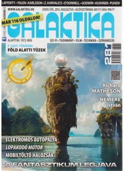 Burger István - Galaktika 281. XXXIV. évf. 2013. augusztus Burger István - Galaktika 281. XXXIV. évf. 2013. augusztus, Budapest 2013 antikvár könyv
