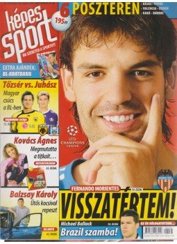 Sal Endre - Képes Sport IV. évf. 38. szám, Budapest 2006 antikvár könyv