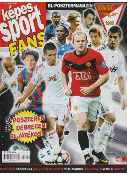 Sal Endre - Képes Sport Fans posztermagazin III. évf. 4. szám Sal Endre - Képes Sport Fans posztermagazin III. évf. 4. szám, Budapest 2009 antikvár könyv