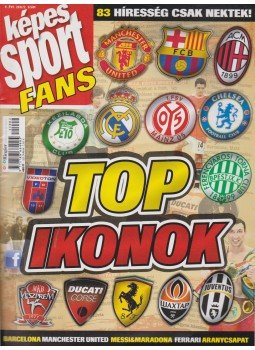 Sal Endre - Képes Sport Fans posztermagazin V. évf. 2. szám, Budapest 2011 antikvár könyv