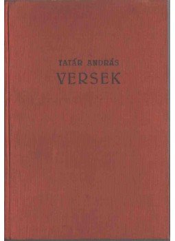 Tatár András - Versek (dedikált), Aszód 0 antikvár könyv