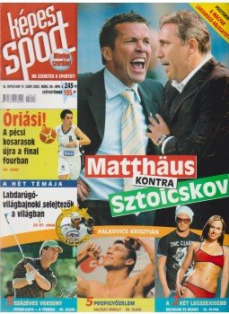 Kálnoki Kis Attila - Képest Sport III. évf. 13. szám Kálnoki Kis Attila - Képest Sport III. évf. 13. szám, Budapest 2005 antikvár könyv