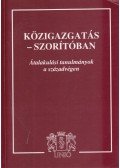 Horváth M. Tamás - Közigazgatás - szorítóban