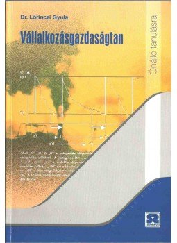 Lőrinczi Gyula dr. - Vállalkozásgazdaságtan Lőrinczi Gyula dr. - Vállalkozásgazdaságtan, Budapest 2000 antikvár könyv