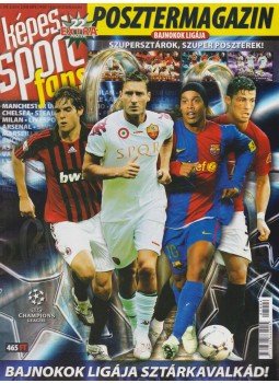 Sal Endre - Képes Sport Fans posztermagazin I. évf. 4. szám, Budapest 2007 antikvár könyv