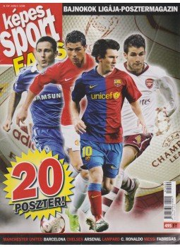 Sal Endre - Képes Sport Fans posztermagazin III. évf. 2. szám Sal Endre - Képes Sport Fans posztermagazin III. évf. 2. szám, Budapest 2009 antikvár könyv