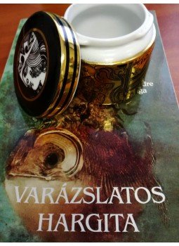 Pálfalvi Nándor - Varázslatos Hargita + eredeti Szász Endre mintás Hollóházi porcelántégely, Budapest 1990 antikvár könyv