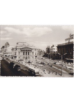  - Budapest - Nemzeti Színház (képeslap), Budapest 0 antikvár könyv