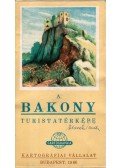 Dr. Hegyi Gyula,Domokos György - A Bakony turistatérképe