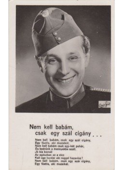  - v. Gozmány György - Nem kell babám, csak egy szál cigány... (képeslap), Budapest 1943 antikvár könyv