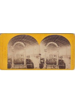  - Párizsi Világkiállítás Francia Szekció 1867 (sztereo fénykép),  1867 antikvár könyv
