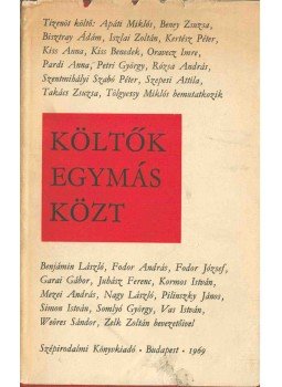 Domokos Mátyás - Költők egymás közt Domokos Mátyás - Költők egymás közt, Budapest 1969 antikvár könyv