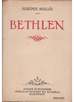 Surányi Miklós - Bethlen, Budapest 1927 antikvár könyv