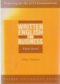 Alan Stanton - Written English for Business - First Level