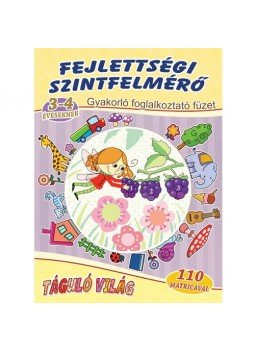  - Fejlettségi szintfelmérő 3-4 éveseknek - Gyakorló foglalkoztató füzet - 110 matricával, null 2016 antikvár könyv