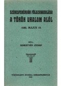 Sebestyén József - Székesfehérvár fölszabadulása a török uralom alól