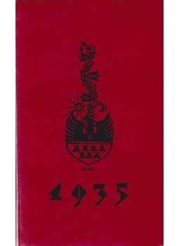  - Szegedi kis kalendárium 1935. (Buday György fametszeteivel.), Szeged 1934 antikvár könyv