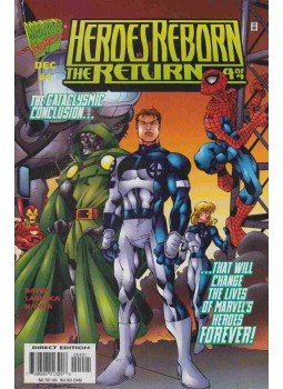 David, Peter, Larroca, Salvador - Heroes Reborn: The Return Vol. 1 No. 4. David, Peter, Larroca, Salvador - Heroes Reborn: The Return Vol. 1 No. 4., New York 1997 antikvár könyv