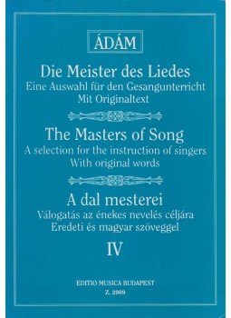 Ádám Jenő - A dal mesterei IV. Ádám Jenő - A dal mesterei IV., Budapest 0 antikvár könyv