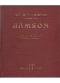 Székely Sándor - Sámson Székely Sándor - Sámson, Budapest 1911 antikvár könyv
