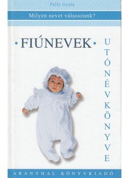 Pálfy Gyula - Fiúnevek utónévkönyve Pálfy Gyula - Fiúnevek utónévkönyve, Budapest 0 antikvár könyv