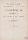 Henszlmann Imre - Magyarország ó-keresztyén, román és átmenet stylü mű-emlékeinek rövid ismertetése.