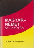 Abinéri Ottó - Magyar-német kéziszótár