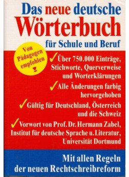  - Das neue deutsche Wörterbuch für Schule und Beruf, München 1999 antikvár könyv