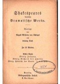 William Shakespeare - Shakespeares sämtliche Dramatische Werke 1-12. (négy kötetben)