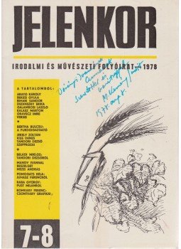 Szederkényi Ervin - Jelenkor 1978/7-8 (dedikált), Pécs 1978 antikvár könyv