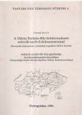Udvari István - A Mária Terézia-féle úrbérrendezés szlovák nyelvű dokumentumai