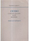 Havas László,Cicero - Cicero Catilina elleni első beszéde