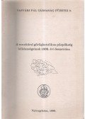 Udvari István - A munkácsi görögkatolikus püspökség lelkészségeinek 1806. évi összeírása