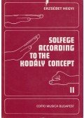 Hegyi Erzsébet - Solfege According to the Kodály-Concept II. (dedikált)