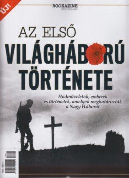  - Az első világháború története, Budapest 2018 antikvár könyv