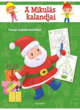  - A mikulás kalandjai - Ünnepi foglalkoztatófüzet, null 2018 antikvár könyv