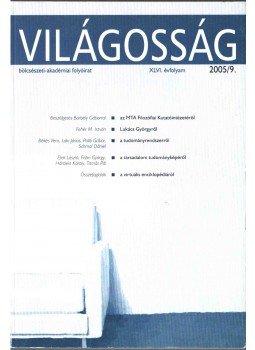 Fábri György - Világosság 2005/9 Fábri György - Világosság 2005/9, Budapest 2005 antikvár könyv